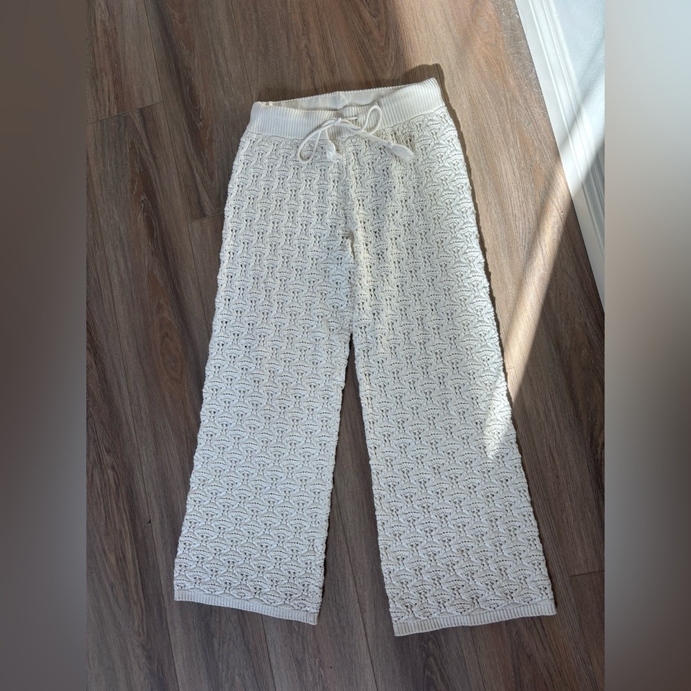 Aerie crochet pants